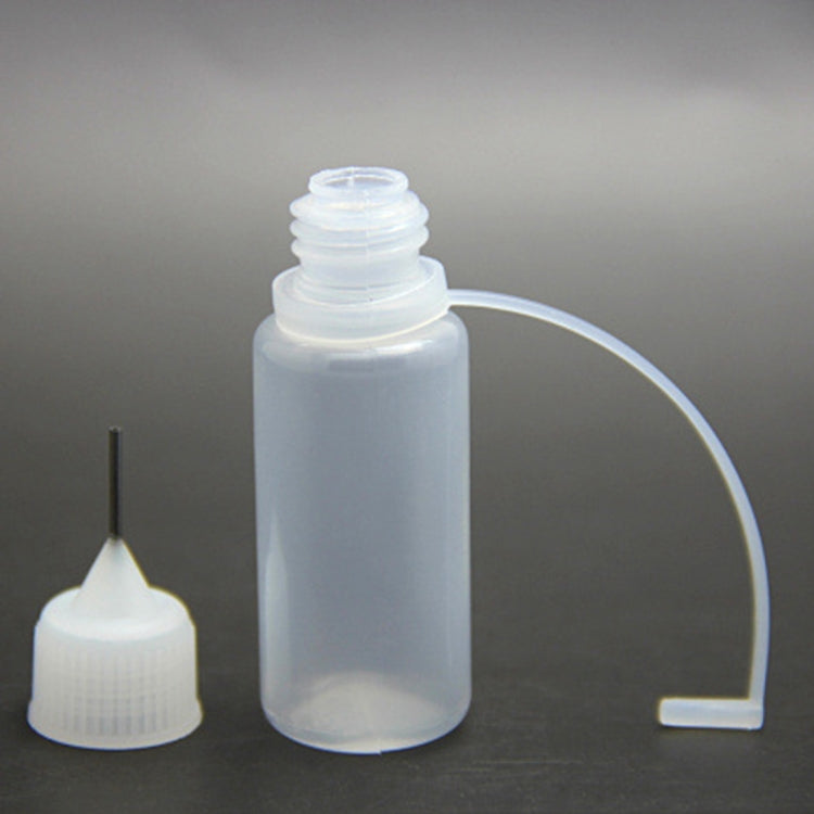 Botella de aceite para cigarrillo electrónico con orificio estenopeico para mascotas de 10 piezas Capacidad: 5 ml, 5ml