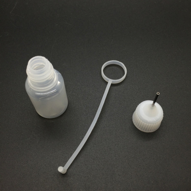 Botella de aceite para cigarrillo electrónico con orificio estenopeico para mascotas de 10 piezas Capacidad: 5 ml, 5ml