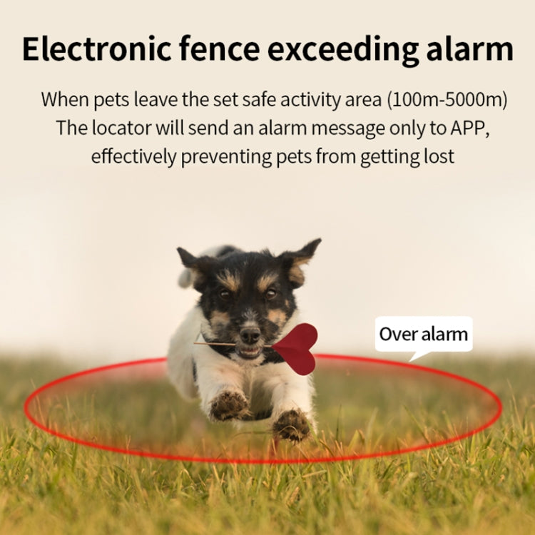 Localizador de perros con rastreador GPS para mascotas a prueba de agua G06 IP67, G12