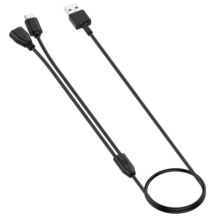 Cable de carga magnético para dispositivo de adiestramiento de mascotas para perros, longitud: 1 m, For Delupe / Yawpet