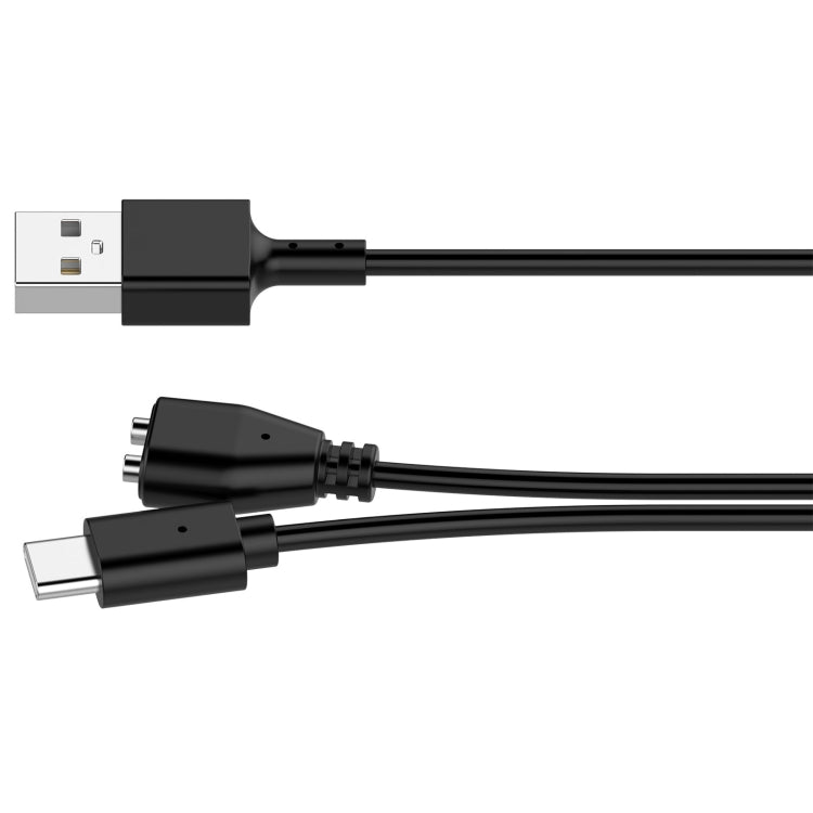 Cable de carga magnético para dispositivo de adiestramiento de mascotas para perros, longitud: 1 m, For Delupe / Yawpet