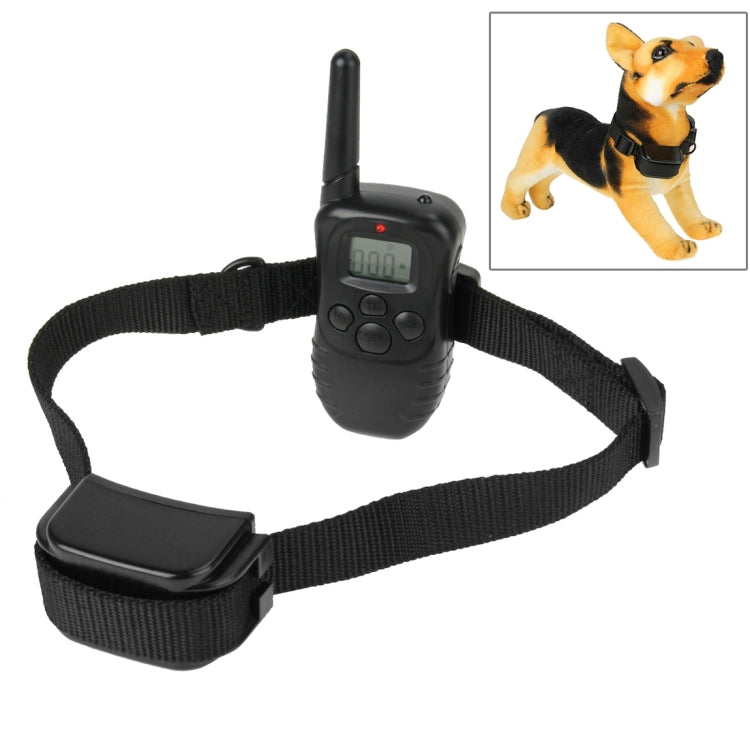 Collar remoto de entrenamiento para perros, recargable e impermeable, 300m, con pantalla LCD, 300m Remote