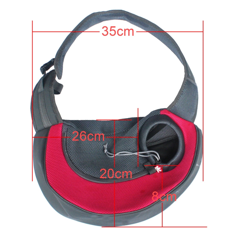 Portabebés para perros y gatos, bolsa de papoose reversible para mascotas con manos libres, tamaño: pequeño, Size:Small