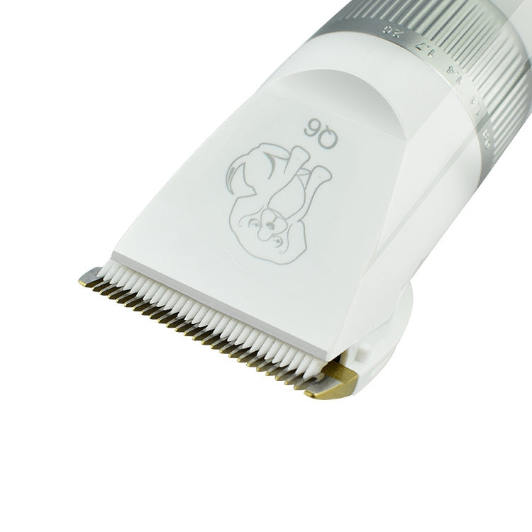 Afeitadora eléctrica para mascotas con carga USB Q6 y cuatro peines, Q6 Shaver