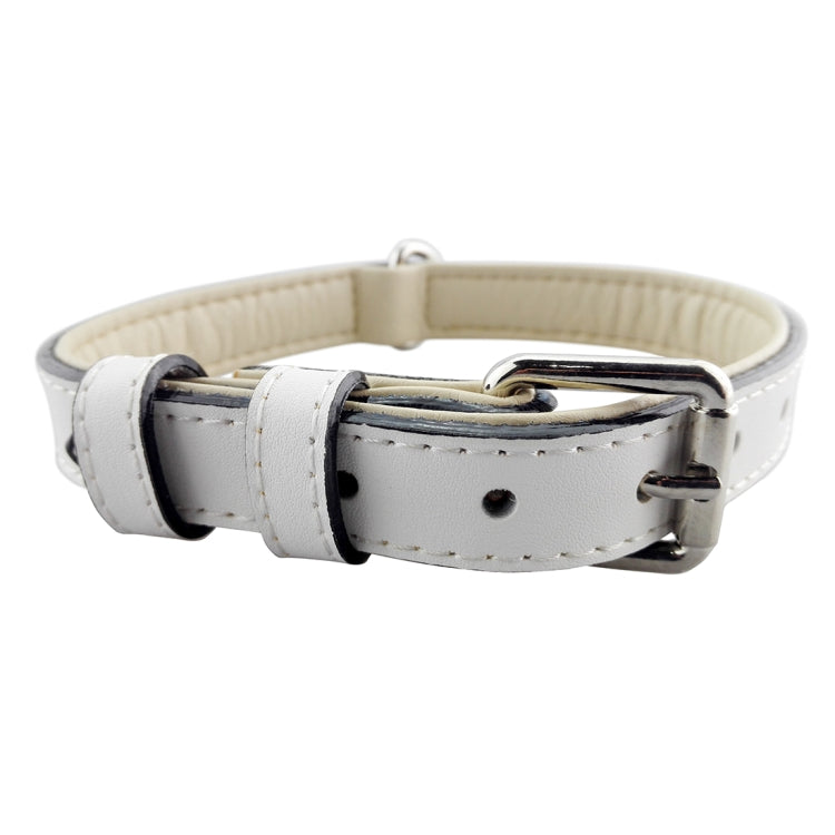 Collar de cuero para perros Productos para mascotas Collar para perros grandes, Tamaño: XL, 3 * 60 cm, Size: XL