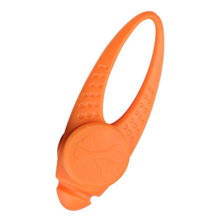 Colgante de silicona con collar de seguridad para mascotas con luz nocturna LED