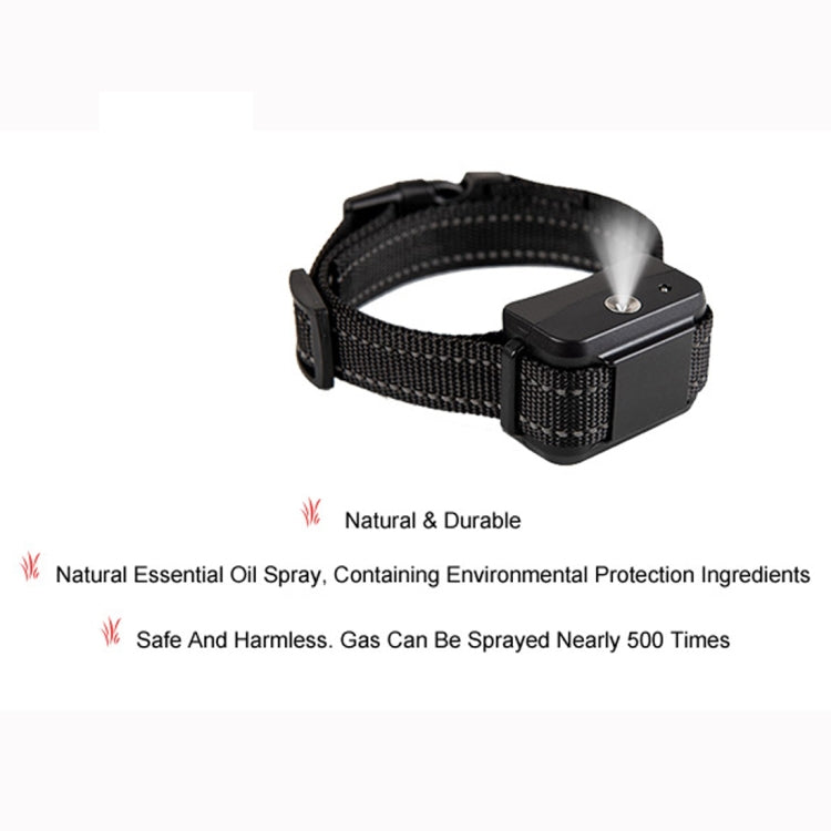 WELLTURN B490 Collar antiladridos con pulverizador automático para entrenamiento de perros, recargable, resistente al agua, B490