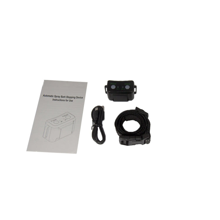 WELLTURN B490 Collar antiladridos con pulverizador automático para entrenamiento de perros, recargable, resistente al agua, B490