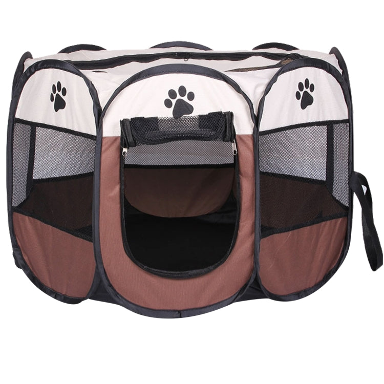 Tienda para perros impermeable de tela Oxford de moda, cerca para mascotas al aire libre octogonal plegable, M, tamaño: 91 x 91 x 58 cm, Size: M (Yellow), Size: M (Red), Size: M (Magenta), Size: M (Blue), Size: M (Coffee)