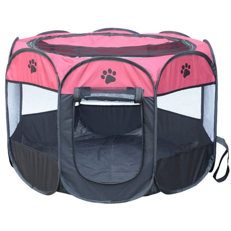 Tienda para perros impermeable de tela Oxford de moda, cerca para mascotas al aire libre octogonal plegable, M, tamaño: 91 x 91 x 58 cm, Size: M (Yellow), Size: M (Red), Size: M (Magenta), Size: M (Blue), Size: M (Coffee)