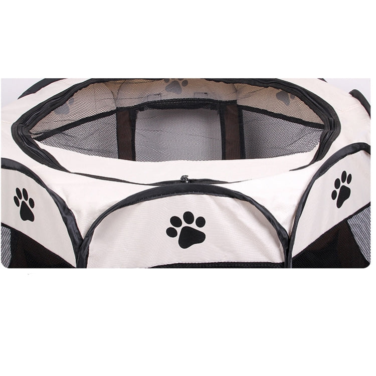 Tienda para perros impermeable de tela Oxford de moda, cerca para mascotas al aire libre octogonal plegable, M, tamaño: 91 x 91 x 58 cm, Size: M (Yellow), Size: M (Red), Size: M (Magenta), Size: M (Blue), Size: M (Coffee)