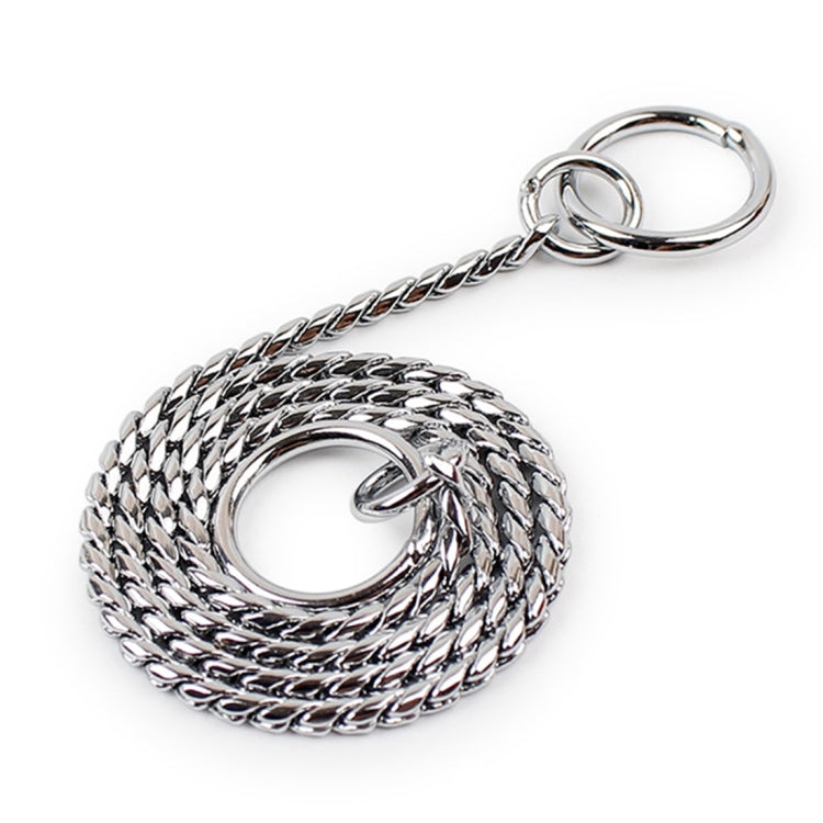 Cadena P para mascotas de 35cm, collares para mascotas, correa para el cuello para mascotas, banda para el cuello para perros, cadena de serpiente, cadena para perros, Collar para perros con cadena de Metal sólido