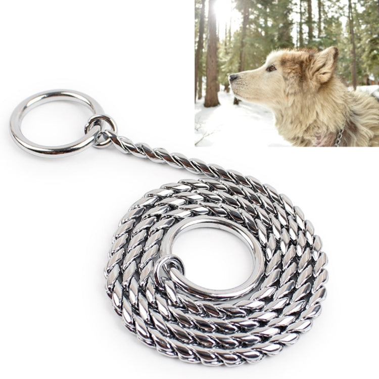 55 cm Pet P Cadena Collares para mascotas Correa para el cuello para mascotas Banda para el cuello para perros Cadena de serpiente Collar para perros con cadena para perros, 55cm