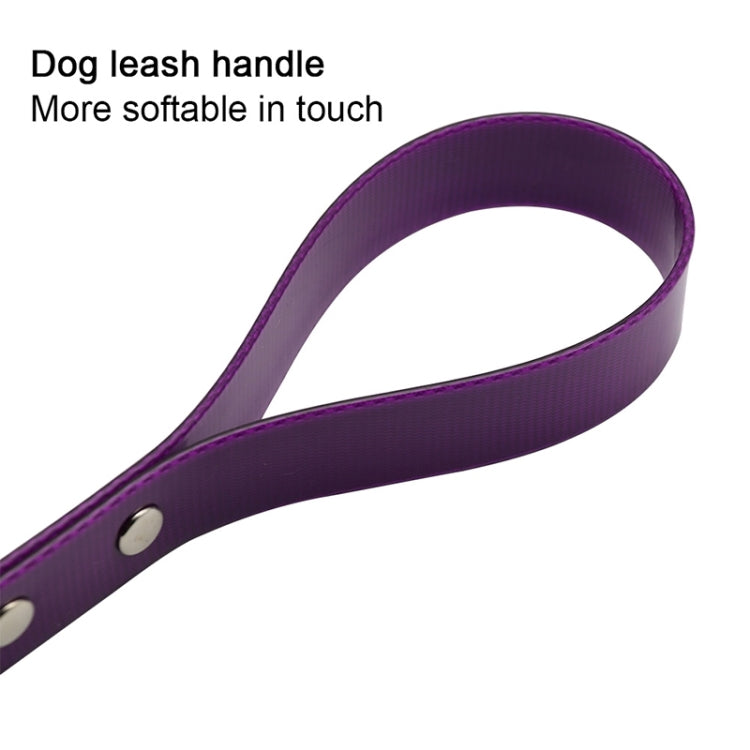 Cinturón de tracción de material TPU Collar para perros domésticos Cuerda telescópica de tracción para perros con asa para correa para perros, Tamaño: S, Longitud de la cuerda: 120 cm, Tamaño del collar: 40 cm