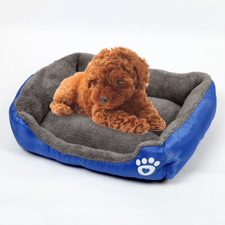 Alfombrilla para perrera para perros, cálida y auténtica, color caramelo, para las cuatro estaciones, alfombrilla para perros de peluche, tamaño: L, 66 × 50 × 14 cm, Size: L