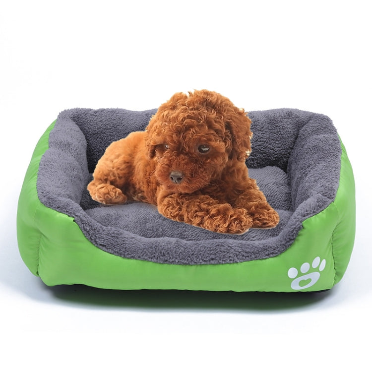 Alfombrilla para perrera para perros, cálida y auténtica, color caramelo, para las cuatro estaciones, alfombrilla para perros de peluche, tamaño: L, 66 × 50 × 14 cm, Size: L