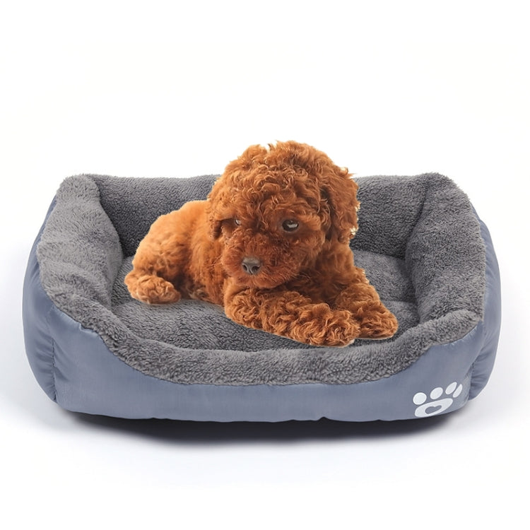 Alfombrilla para perrera para perros, cálida y auténtica, color caramelo, para las cuatro estaciones, alfombrilla para perros de peluche, tamaño: L, 66 × 50 × 14 cm, Size: L