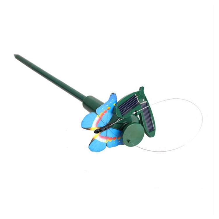 Mariposa giratoria eléctrica con energía solar, colibrí, mosca decorativa, simulación de mariposa, mascota, juguete divertido, jardinería, decoración pastoral, juguetes, Butterfly 2