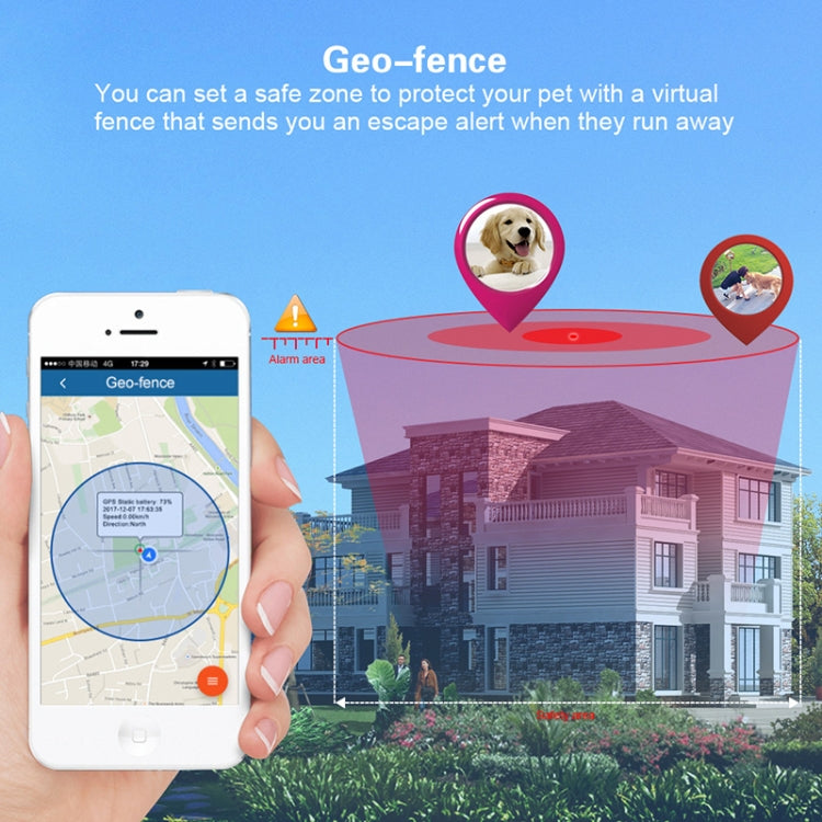 TKSTAR TK935 3000mAh GPS Pet Ganado Car Tracker Localizador a prueba de agua, TK935