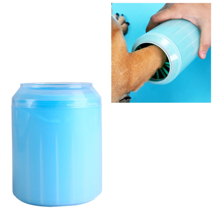 Taza de limpieza de pies para perros y gatos, herramienta de limpieza, taza de lavado de silicona, tamaño: 15,5x9,5x9,5 cm, Size: Large, Size: 15.5x9.5x9.5cm