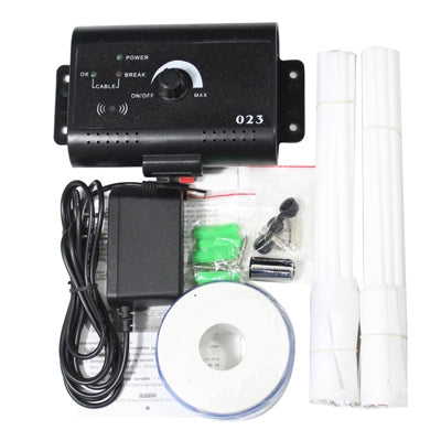 Sistema electrónico de cercado para mascotas, Black