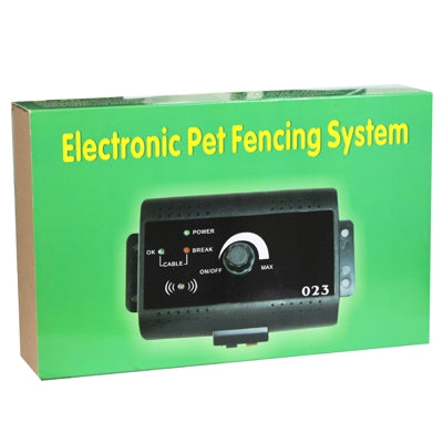 Sistema electrónico de cercado para mascotas, Black