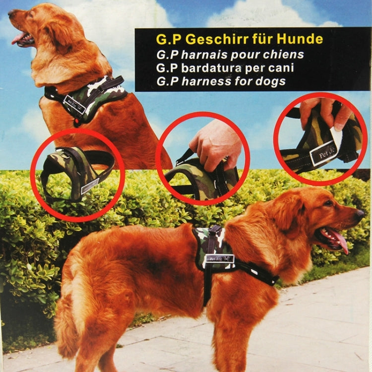 Tirantes para el pecho para mascotas, suaves y gruesos, cuerda de tracción para perros, tamaño: M (50-65 cm), Size: M (50-65cm)(Black), Size: M (50-65cm)(Red)