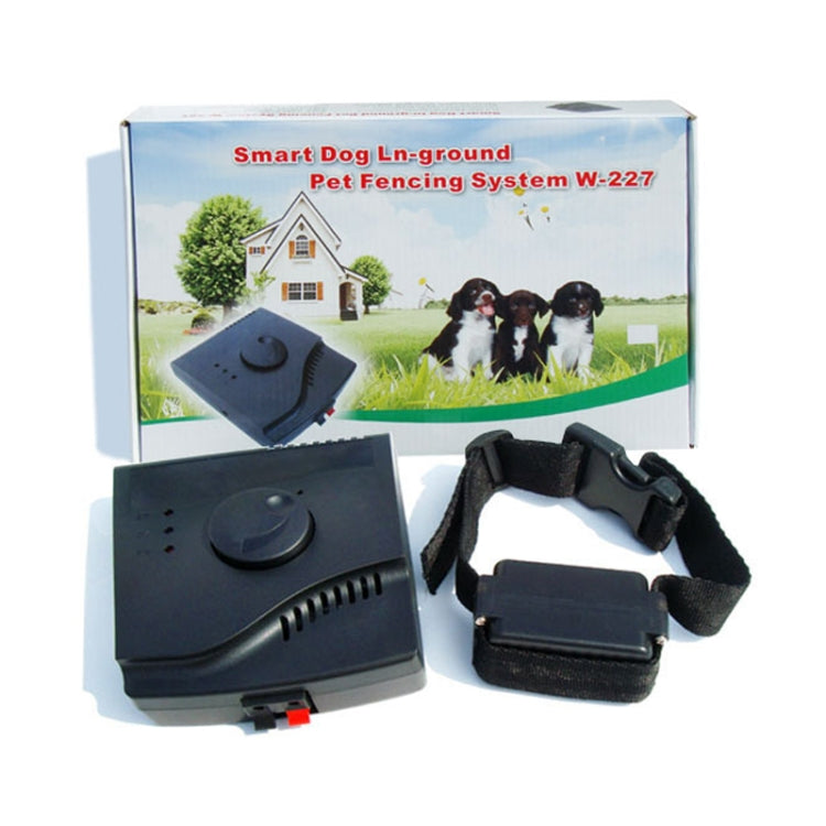 W-227 Sistema de collar de choque para cercas eléctricas para perros y gatos, W-227