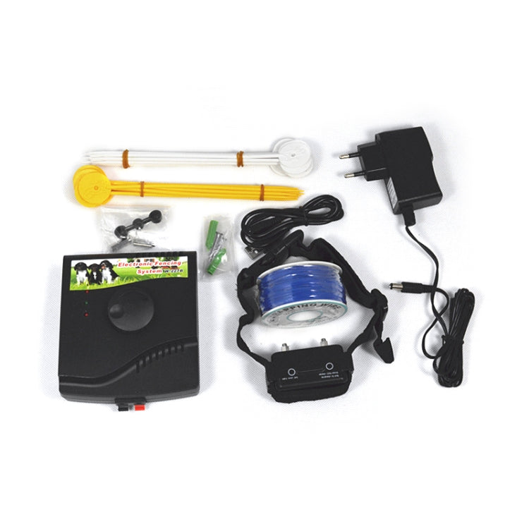 W-227 Sistema de collar de choque para cercas eléctricas para perros y gatos, W-227