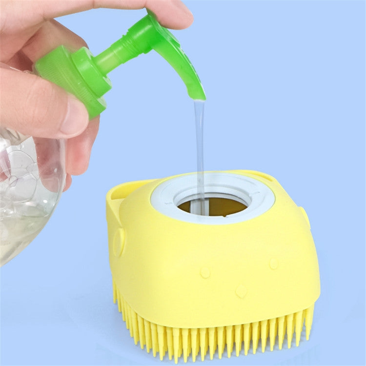 Cepillo de masaje para baño de mascotas, guantes de baño para frotar perros con cepillo, Rub Bath Gloves