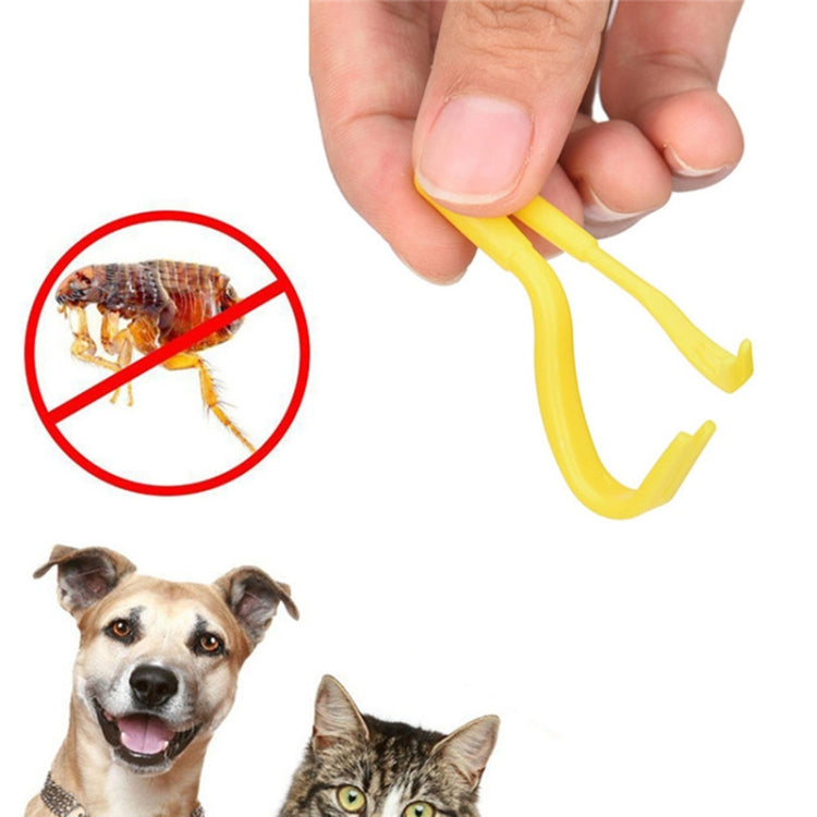 2 uds., cortaúñas para mascotas, desparasitación de animales, Extractor de garrapatas duras, gancho para pulgas para gatos y perros, 2 PCS Green, 2 PCS Yellow, 2 PCS Blue