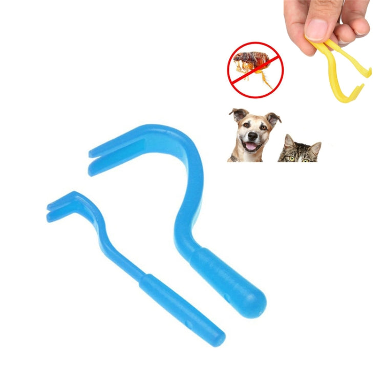 2 uds., cortaúñas para mascotas, desparasitación de animales, Extractor de garrapatas duras, gancho para pulgas para gatos y perros, 2 PCS Green, 2 PCS Yellow, 2 PCS Blue