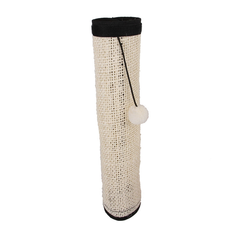 Protector natural del sofá del cojín del rasguño del gato del tablero del rasguño del gato del sisal, Beige Handrail Pad, Beige With Nails, Beige Ordinary Sty