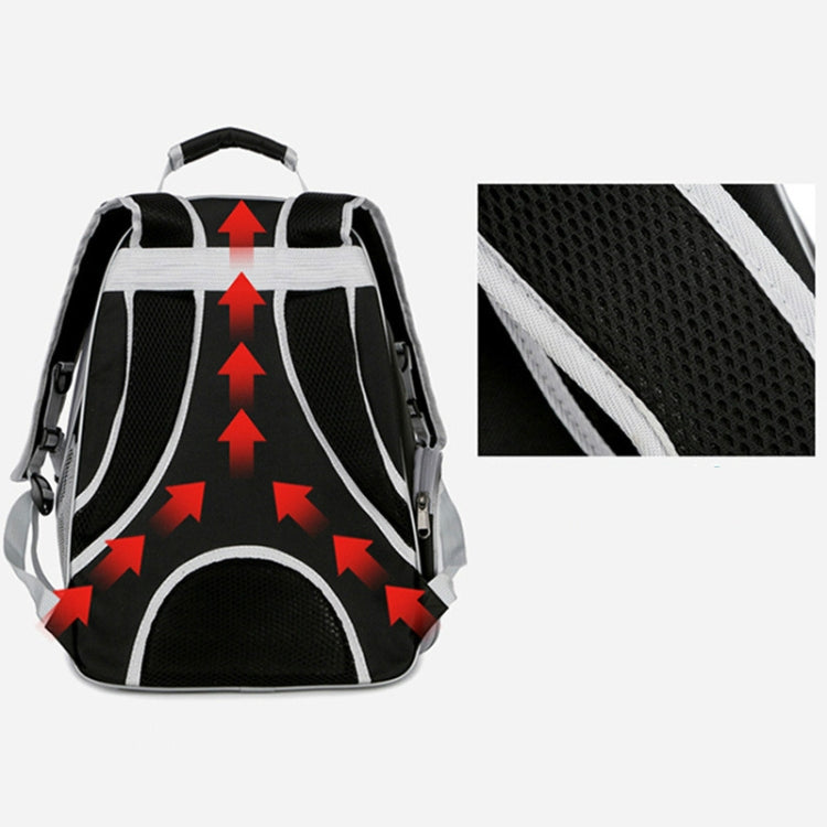 Bolsa para mascotas con cápsula espacial, mochila transparente panorámica para salir, portátil y transpirable, with Cover