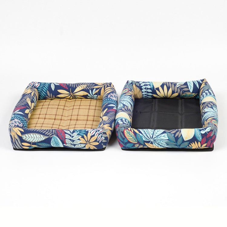 Cama para mascotas con alfombrilla para perros lateral no extraíble Summer Pet, M 53X40X6cm, XL 83X66X8cm