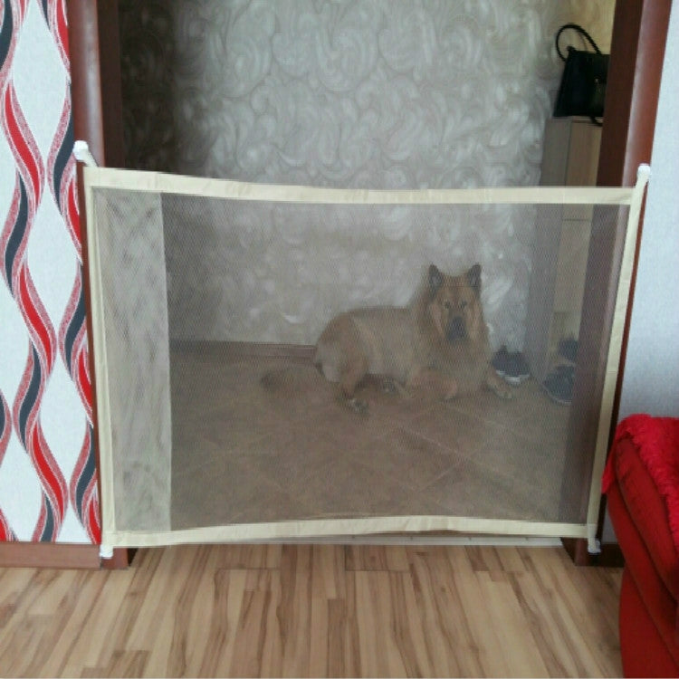 Cercas para mascotas para perros, puerta mágica plegable portátil de protección segura, puerta mágica para perros, gatos y mascotas, 180cm x72cm, 110cm x72cm