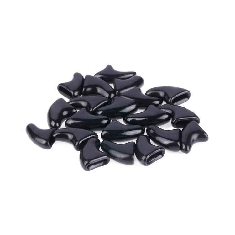 20 PCS Tapas de uñas de gato suaves de silicona / Garra de pata de gato / Protector de uñas para mascotas / Cubierta de uñas de gato