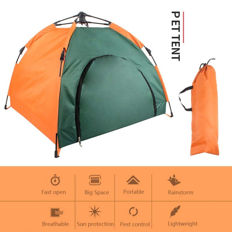 Tienda para mascotas al aire libre, caseta para gatos plegable automática, caseta para perros a prueba de lluvia y protector solar, caseta portátil para mascotas, Car Dog Tent