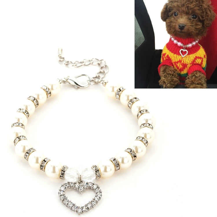 5 uds. Suministros para mascotas, collar de perlas, collares para mascotas, accesorios para perros y gatos