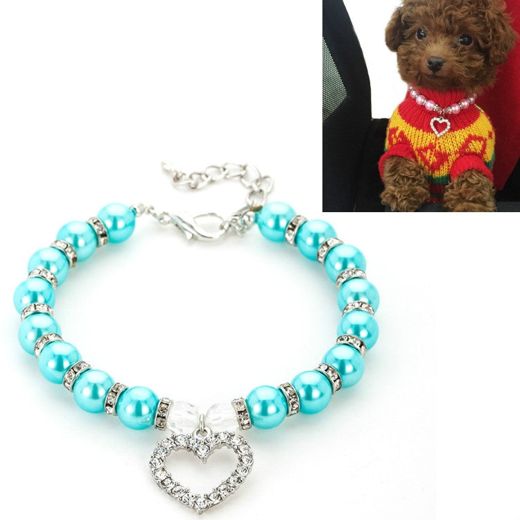 5 uds. Suministros para mascotas, collar de perlas, collares para mascotas, accesorios para perros y gatos