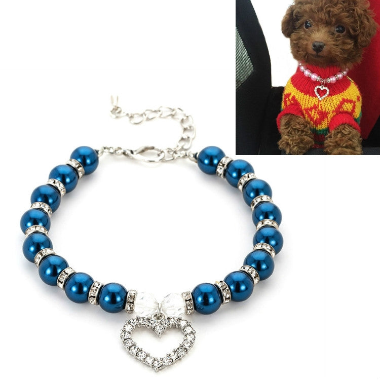 5 uds. Suministros para mascotas, collar de perlas, collares para mascotas, accesorios para perros y gatos
