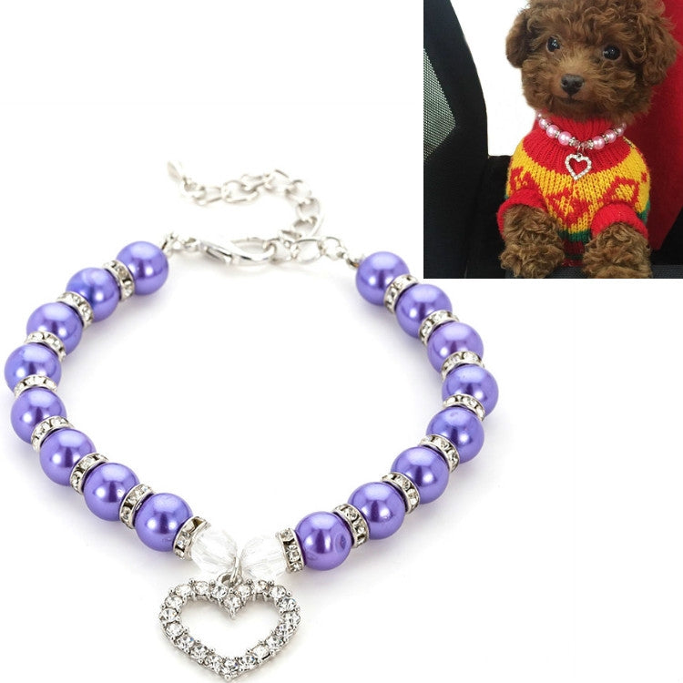 5 uds. Suministros para mascotas, collar de perlas, collares para mascotas, accesorios para perros y gatos