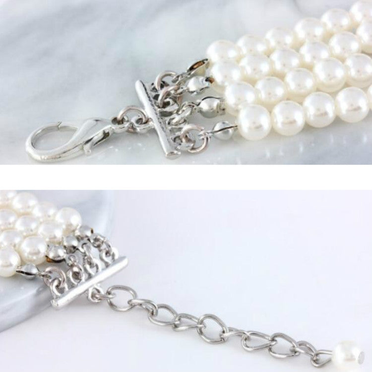 Suministros de decoración para mascotas con flores rosas y diamantes con puntos de perlas, 3 uds., S, M, L