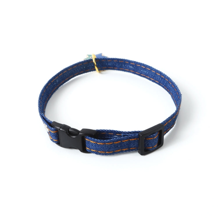 Collar para perro, gato, vaquero, mascota, 6 uds., con campana, accesorios para mascotas, S 16-32cm Small Ball, S 16-32cm Five-pointed Star, S 16-32cm Cat