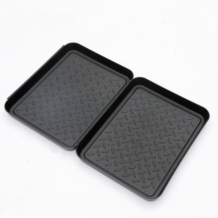 Bandeja multifunción de plástico de 3 piezas Bandeja para zapatos Bandeja de alimentación para mascotas, Pet Feeding Tray