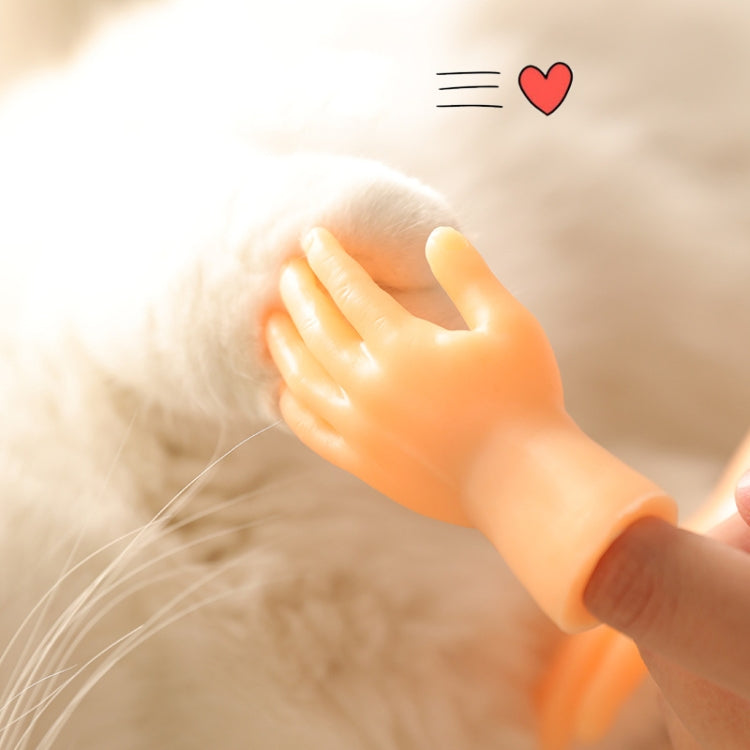 3 uds. Cunas de masaje para mascotas y guantes para gatos, Massage Finger