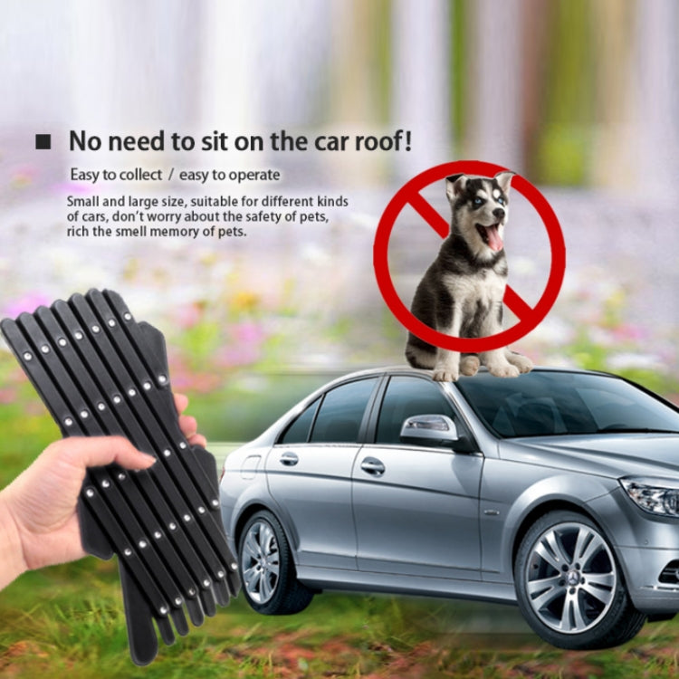 Valla protectora para ventana de coche para mascotas, valla protectora retráctil para coche, 24x11.8x1.2cm, 24x17.7x1.2cm