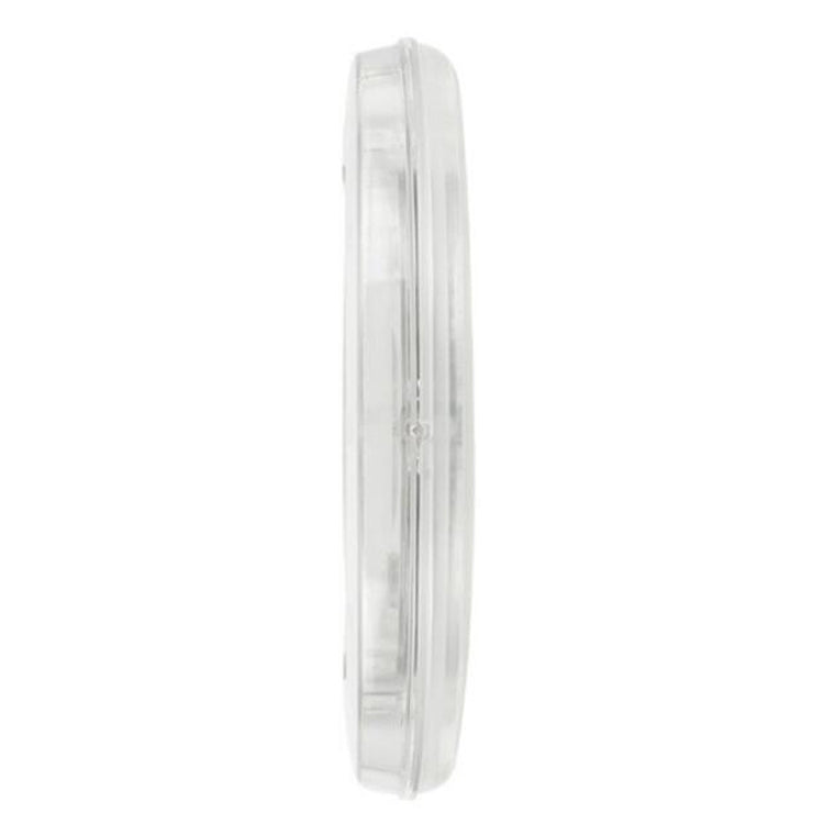 Suministros para mascotas, Material de PC, puerta de vidrio redonda, agujero para puerta de cachorro y gato, Transparent