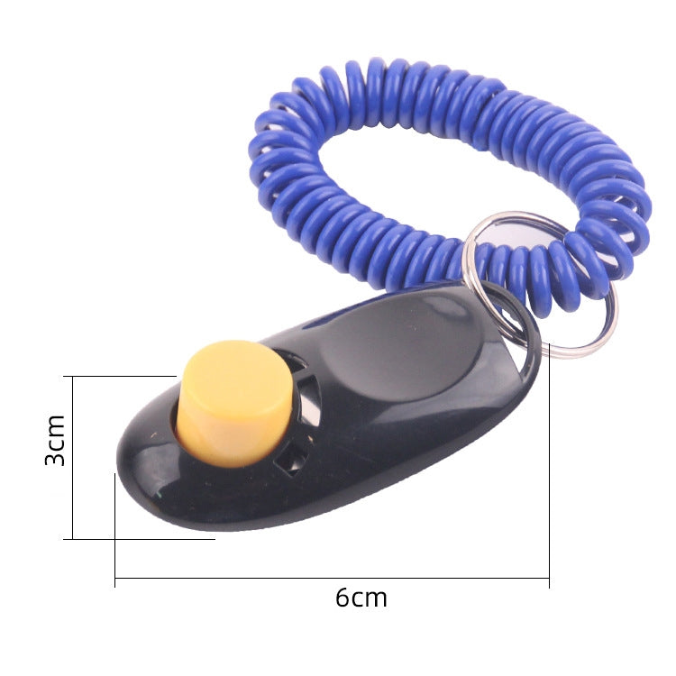 5 uds., adiestramiento de perros, Clicker, dispositivo de adiestramiento de gatos y perros para vocalización de mascotas, suministros de adiestramiento de mascotas, Random Color Delivery