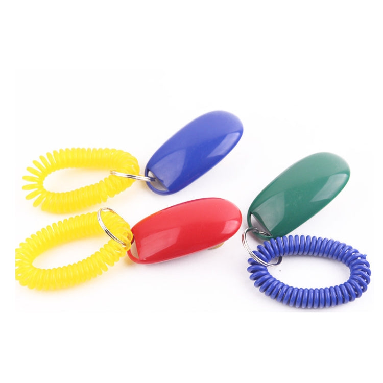 5 uds., adiestramiento de perros, Clicker, dispositivo de adiestramiento de gatos y perros para vocalización de mascotas, suministros de adiestramiento de mascotas, Random Color Delivery